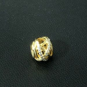 Gold Plated 925 Shine Galaxy Charm